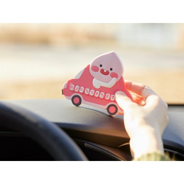 Kakao Friends -APEACH 車用電話號碼顯示牌